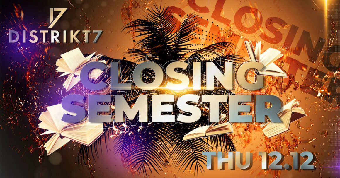 Latino closing semestr 12. 12. 2019 od 22:00